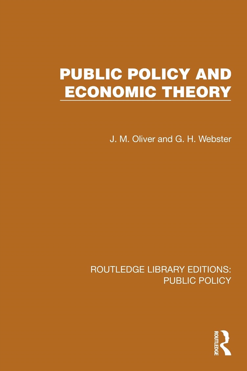 Public Policy And Economic Theory/Product Detail/Business Leadership & Management
