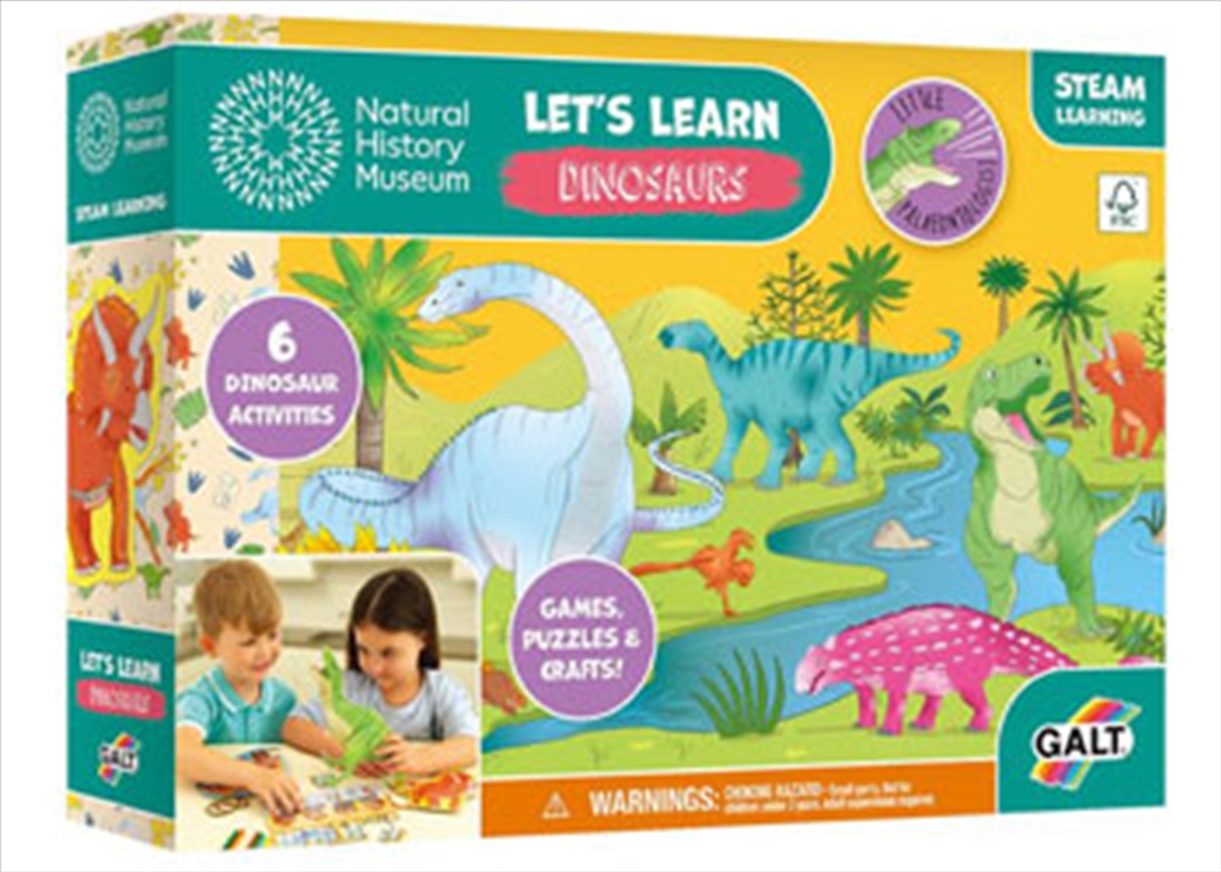 Galt - Let's Learn - Dinosaurs/Product Detail/Arts & Craft