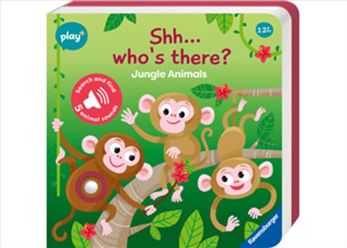 Play+ Shh Who's There? Jungle Animals/Product Detail/Early Childhood Fiction Books