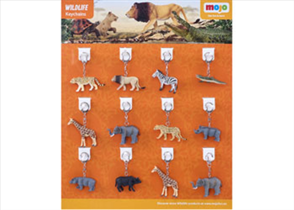 Mojo - Wildlife Keychains (SENT AT RANDOM)/Product Detail/Keyrings