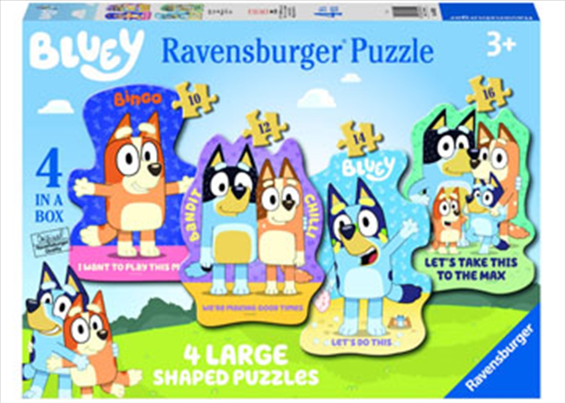 Bluey Lets Do This Shape Puzz 12/16/20/24p/Product Detail/Jigsaw Puzzles