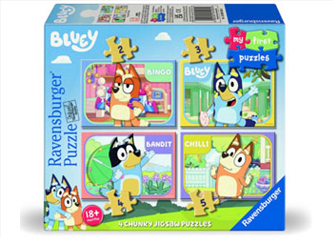 Bluey My First 4 In A Box 2/3/4/5 Piece/Product Detail/Jigsaw Puzzles