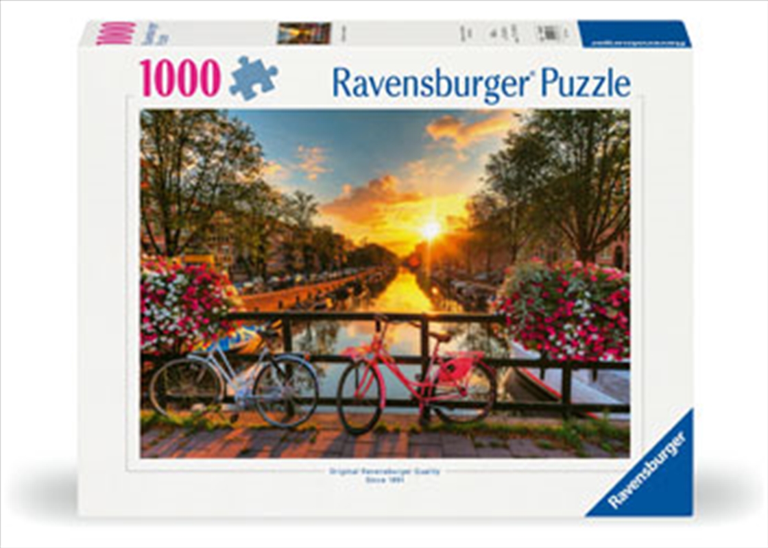 Bicycles In Amsterdam Puzzle 1000 Piece/Product Detail/Jigsaw Puzzles