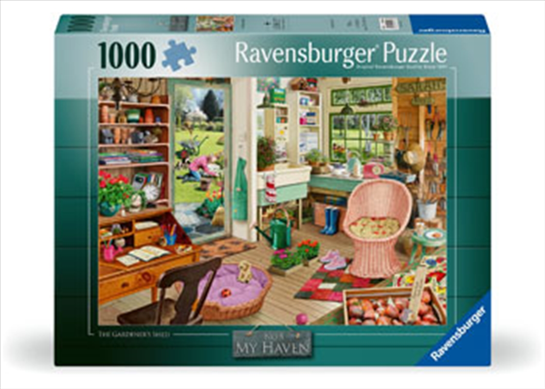 My Haven No 8 The Gardeners Shed 1000 Piece/Product Detail/Jigsaw Puzzles