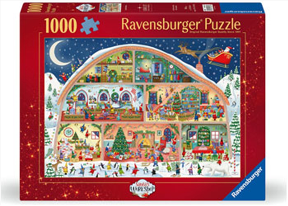 Santa's Workshop Puzzle 1000 Piece/Product Detail/Jigsaw Puzzles