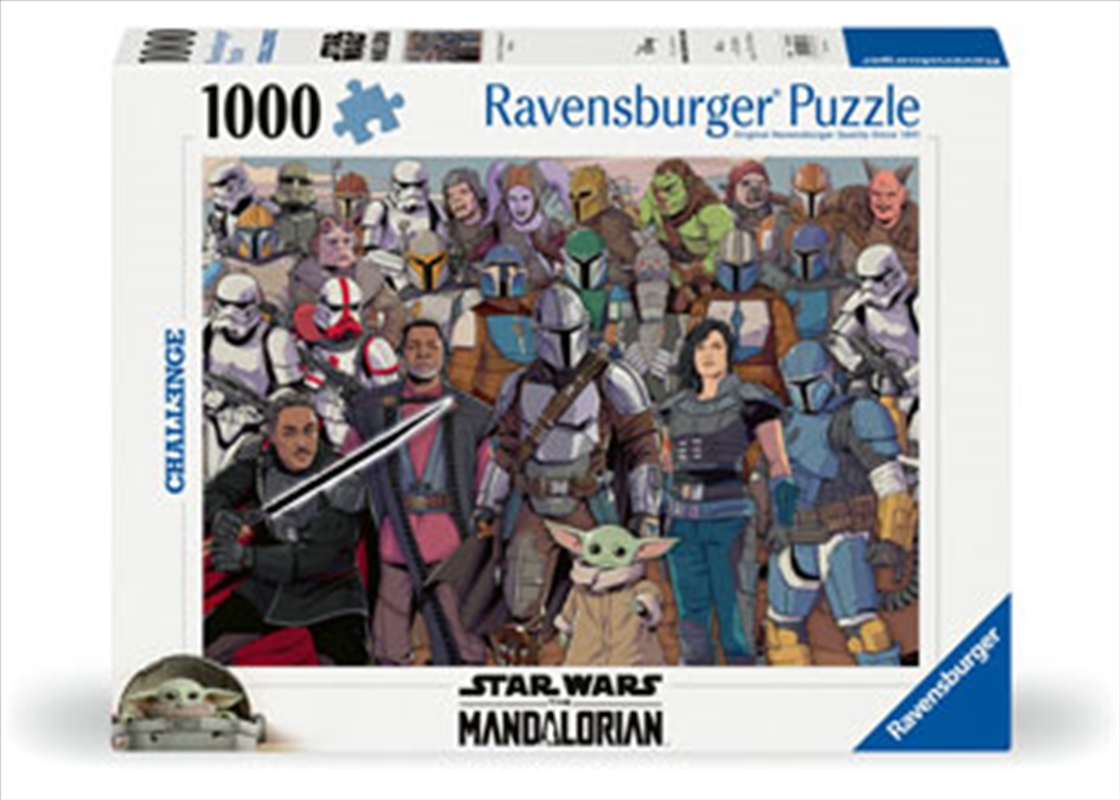 Star Wars Mandolorian Challenge 1000 Piece/Product Detail/Jigsaw Puzzles