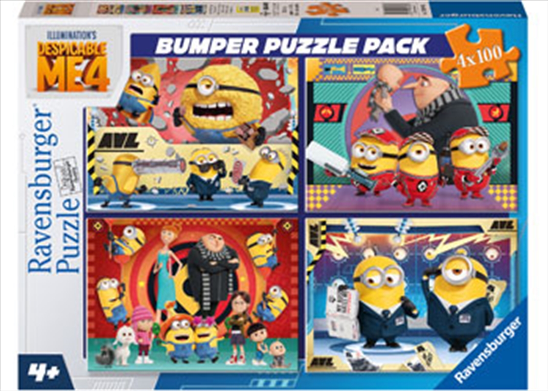 Despicable Me Bumper Pack 4x100 Piece/Product Detail/Jigsaw Puzzles