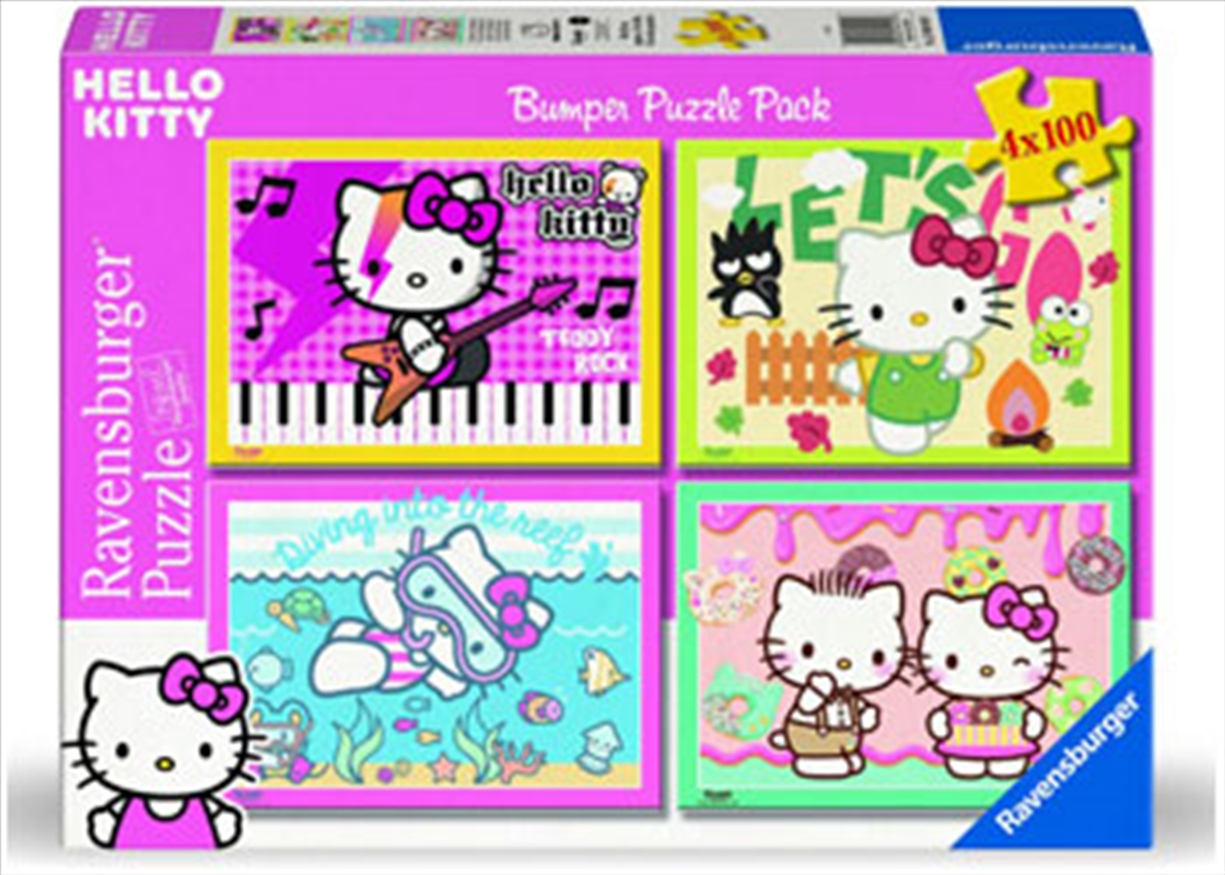 Hello Kitty Bumper Pack 4x100 Piece/Product Detail/Jigsaw Puzzles