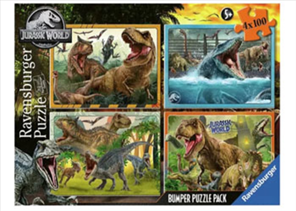 Welcome To Jurassic World 4x100 Piece/Product Detail/Jigsaw Puzzles
