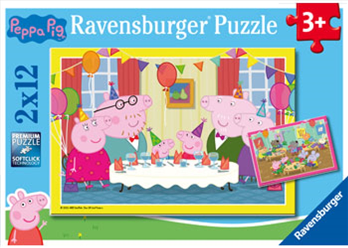 Peppa Pig 2x12p/Product Detail/Jigsaw Puzzles