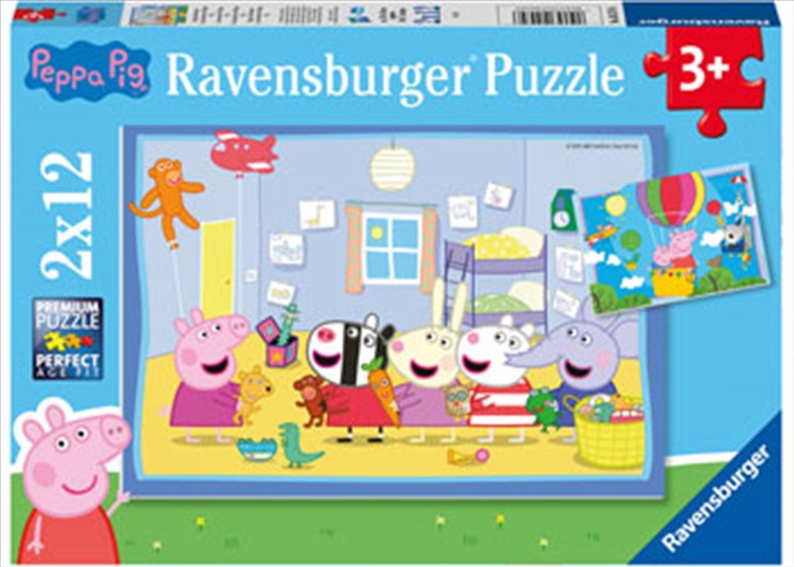 Peppa's Adventures 2x12p/Product Detail/Jigsaw Puzzles