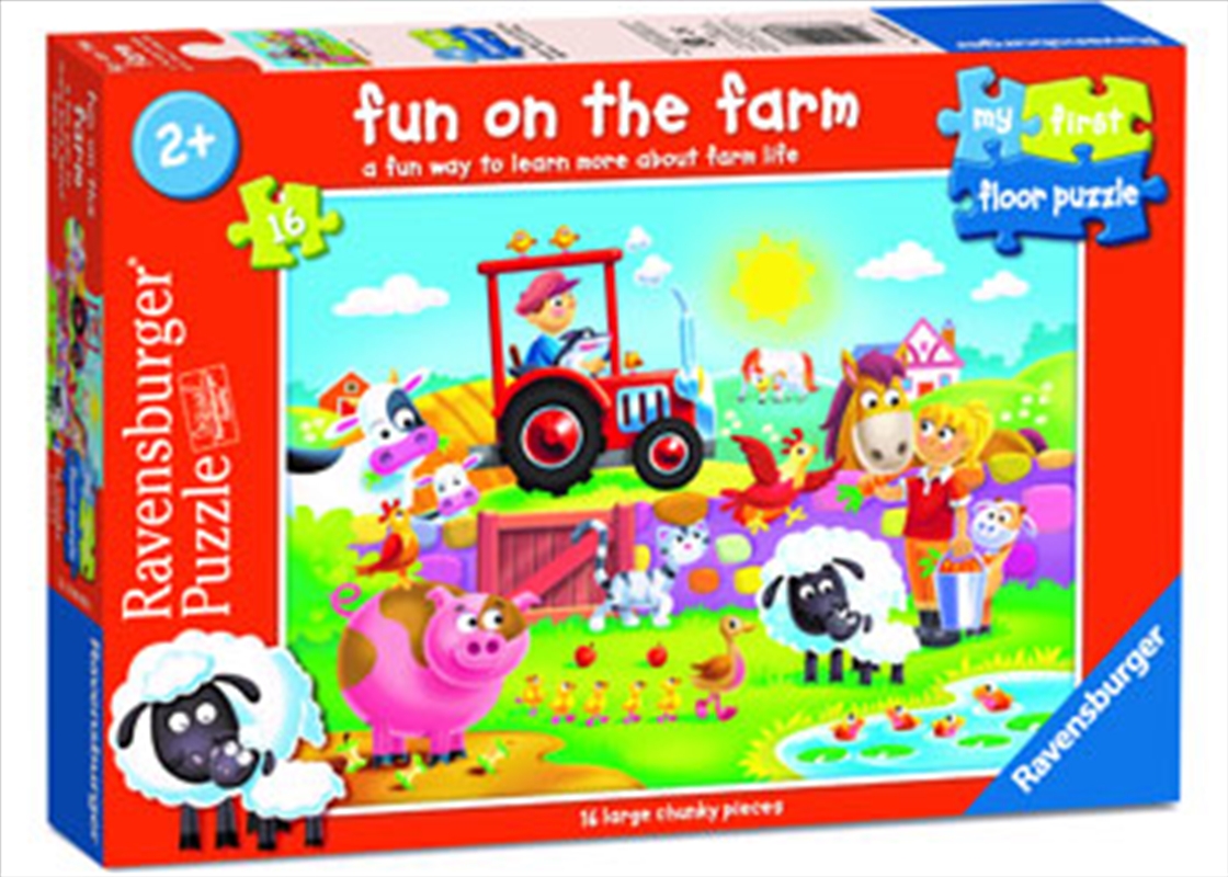 Fun On The Farm First Floor Puzzle 16p/Product Detail/Jigsaw Puzzles