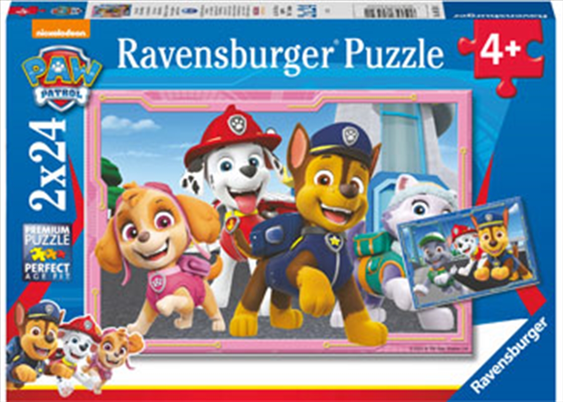Paw Patrol Little Dogs - Big Heroes 2x24p/Product Detail/Jigsaw Puzzles