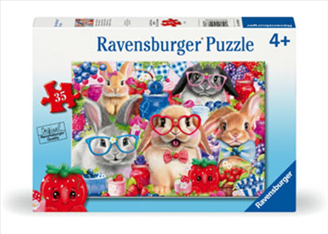 Bunnies And Berries 35 Piece/Product Detail/Jigsaw Puzzles
