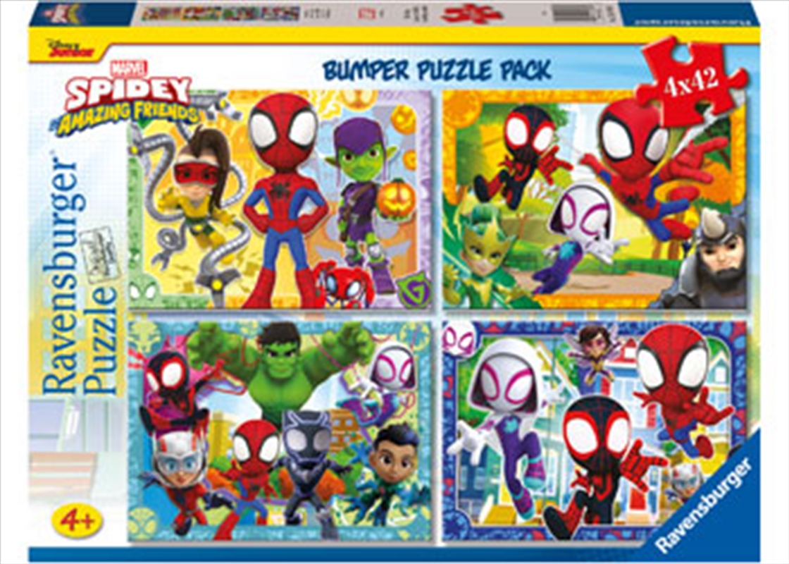 Spidey & His Friends Bumper Pack 4x42p/Product Detail/Jigsaw Puzzles