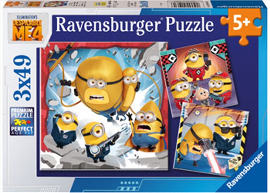 Despicable Me 4 3x49p/Product Detail/Jigsaw Puzzles
