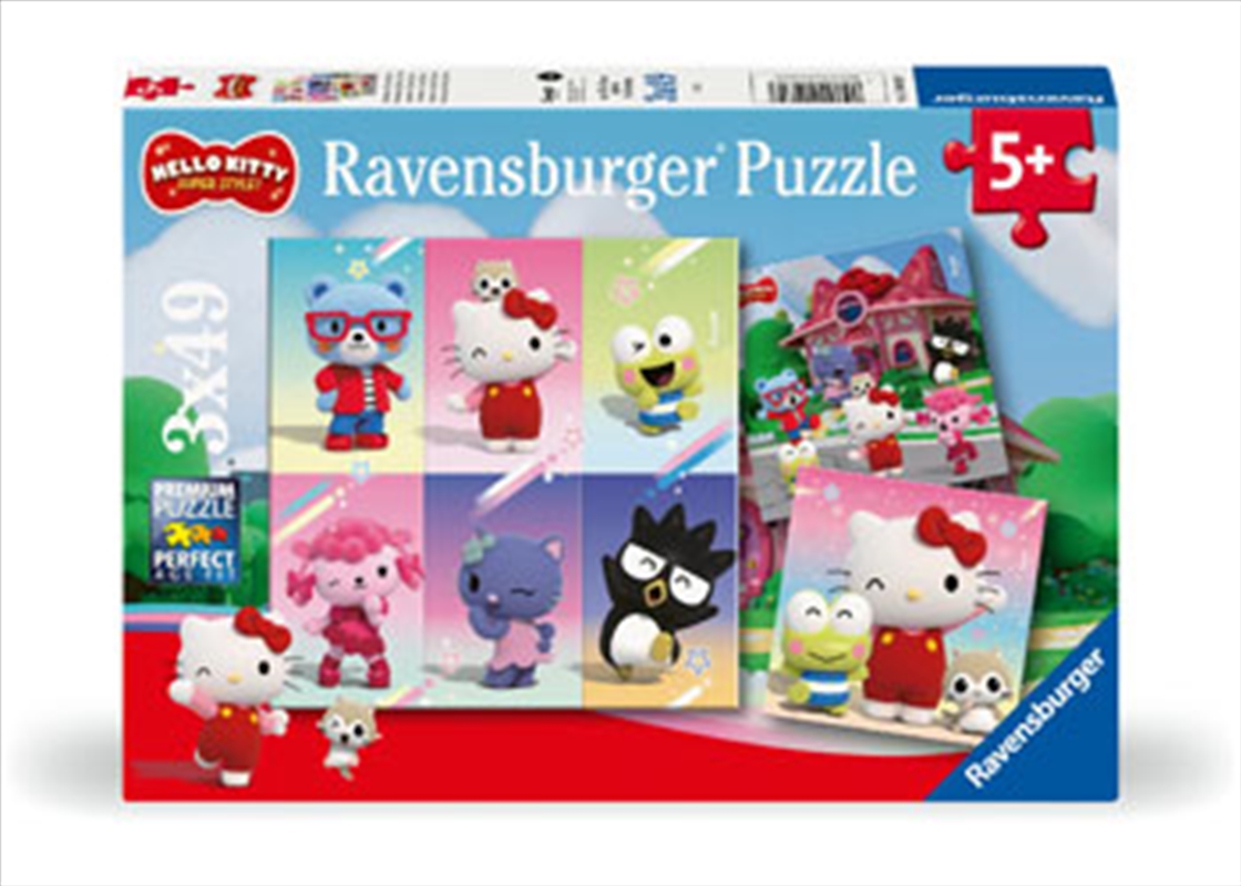 Hello Kitty WT 3x49p/Product Detail/Jigsaw Puzzles
