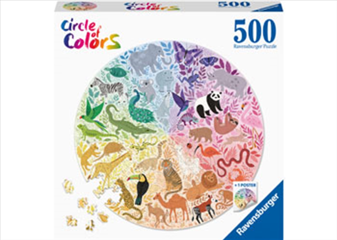 Animals Round Puzzle 500 Piece/Product Detail/Jigsaw Puzzles
