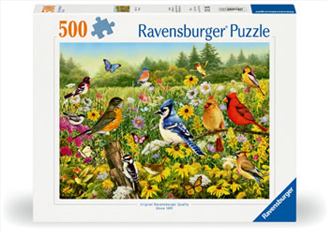Birds In The Meadow Puzzle 500 Piece/Product Detail/Jigsaw Puzzles