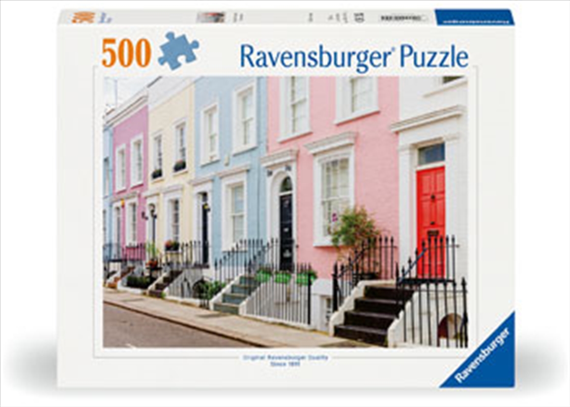 Colourful London Townhouses Puzzle 500 Piece/Product Detail/Jigsaw Puzzles