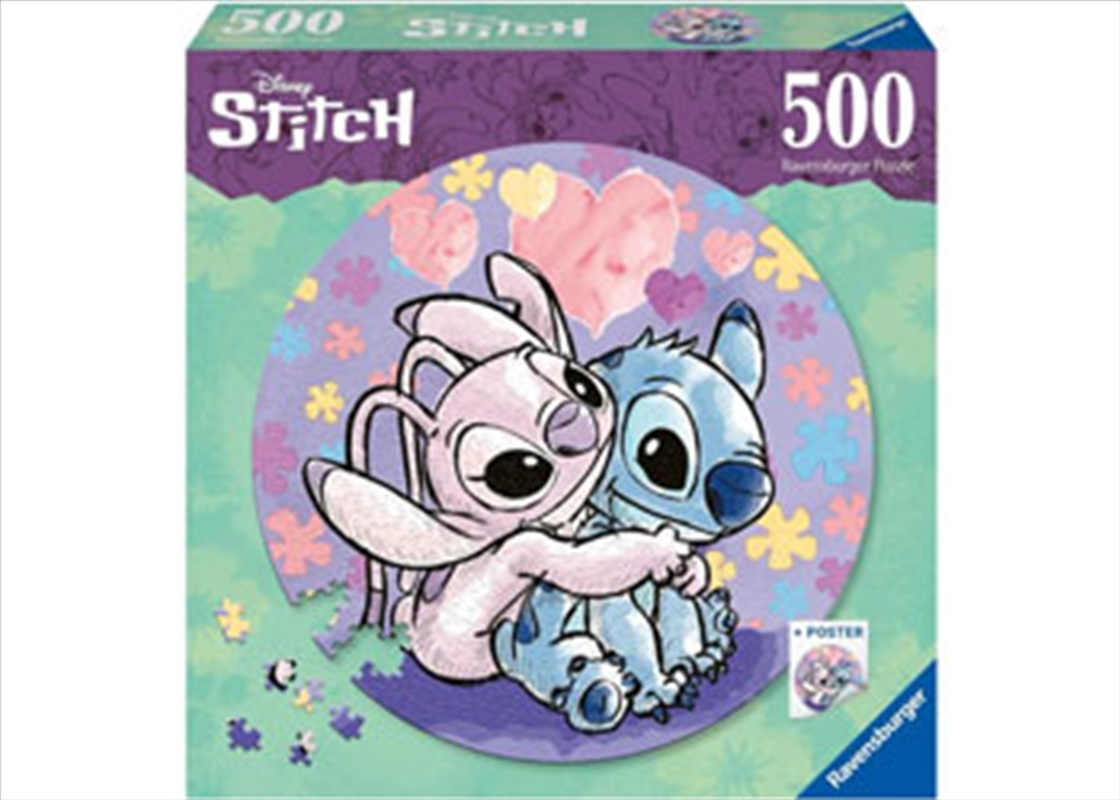 Disney Stitch Round Puzzle 500 Piece/Product Detail/Jigsaw Puzzles