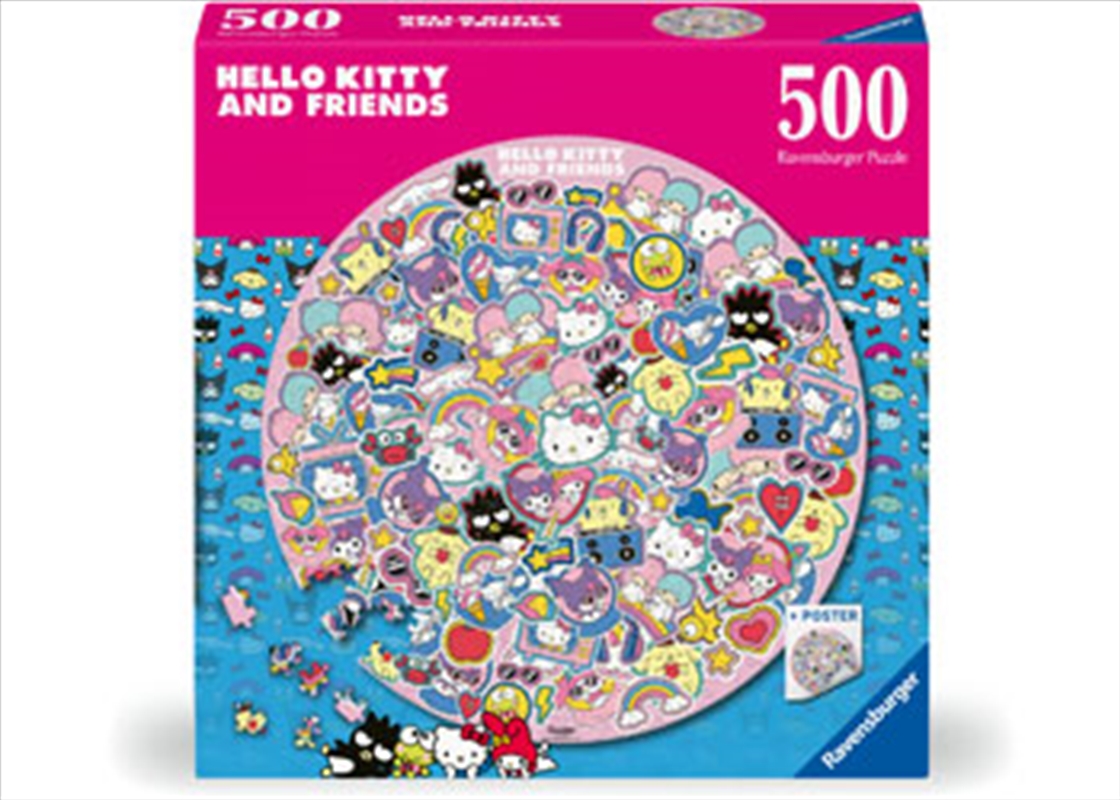 Hello Kitty Circle Puzzle 500 Piece/Product Detail/Jigsaw Puzzles