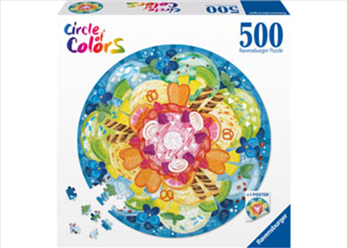 Ice Cream Circle Puzzle 500 Piece/Product Detail/Jigsaw Puzzles