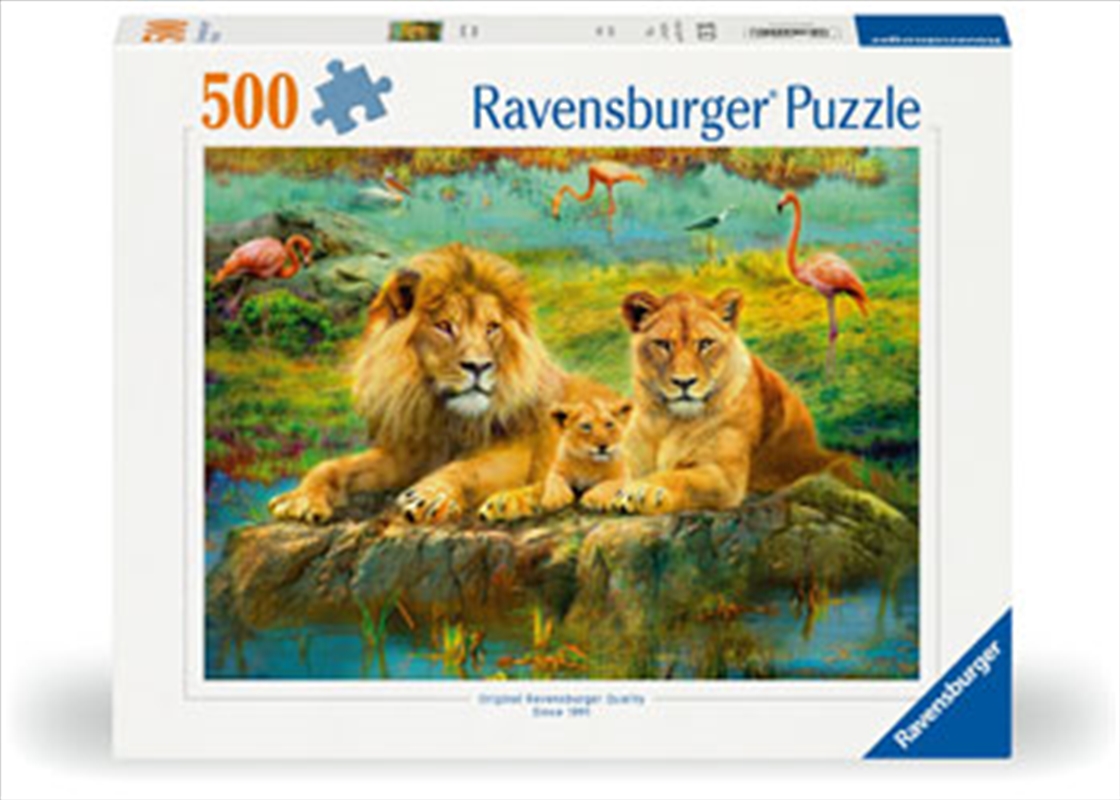 Lions In The Savannah Puzzle 500 Piece/Product Detail/Jigsaw Puzzles