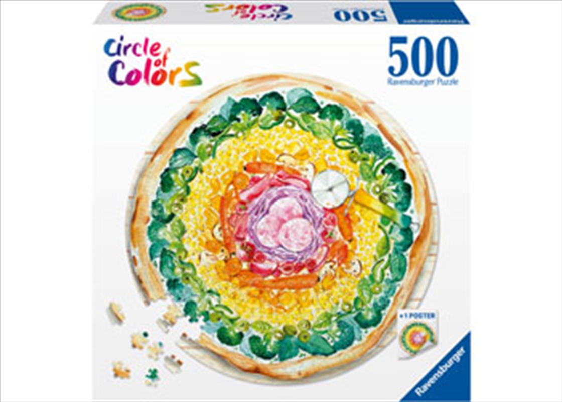 Pizza Circle Puzzle 500 Piece/Product Detail/Jigsaw Puzzles