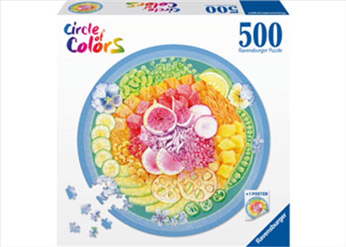 Poke Bowl Circle Puzzle 500 Piece/Product Detail/Jigsaw Puzzles