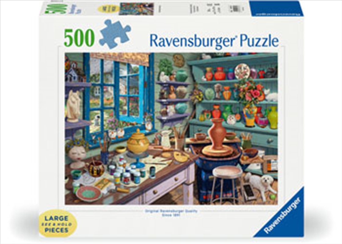 Pottery Studio Sanctuary Puzzle 500 Piece/Product Detail/Jigsaw Puzzles
