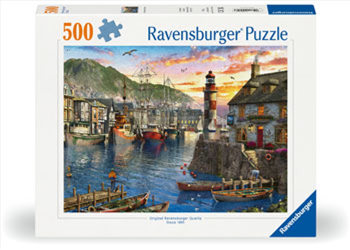 Sunrise At The Port Puzzle 500 Piece/Product Detail/Jigsaw Puzzles