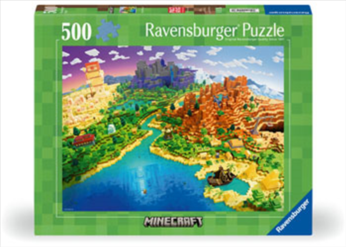 World Of Minecraft Puzzle 500 Piece/Product Detail/Jigsaw Puzzles