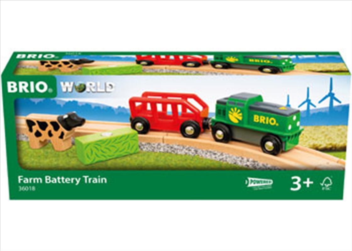 BRIO - Farm Battery Train 4 pieces/Product Detail/Toys