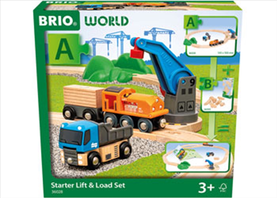 BRIO - Starter Lift & Load Set 14 pieces/Product Detail/Toys