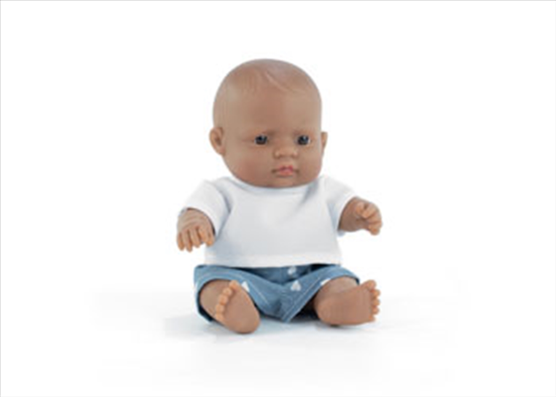 Miniland -Mf&M Latin Boy Baby Doll 21Cm/Product Detail/Toys