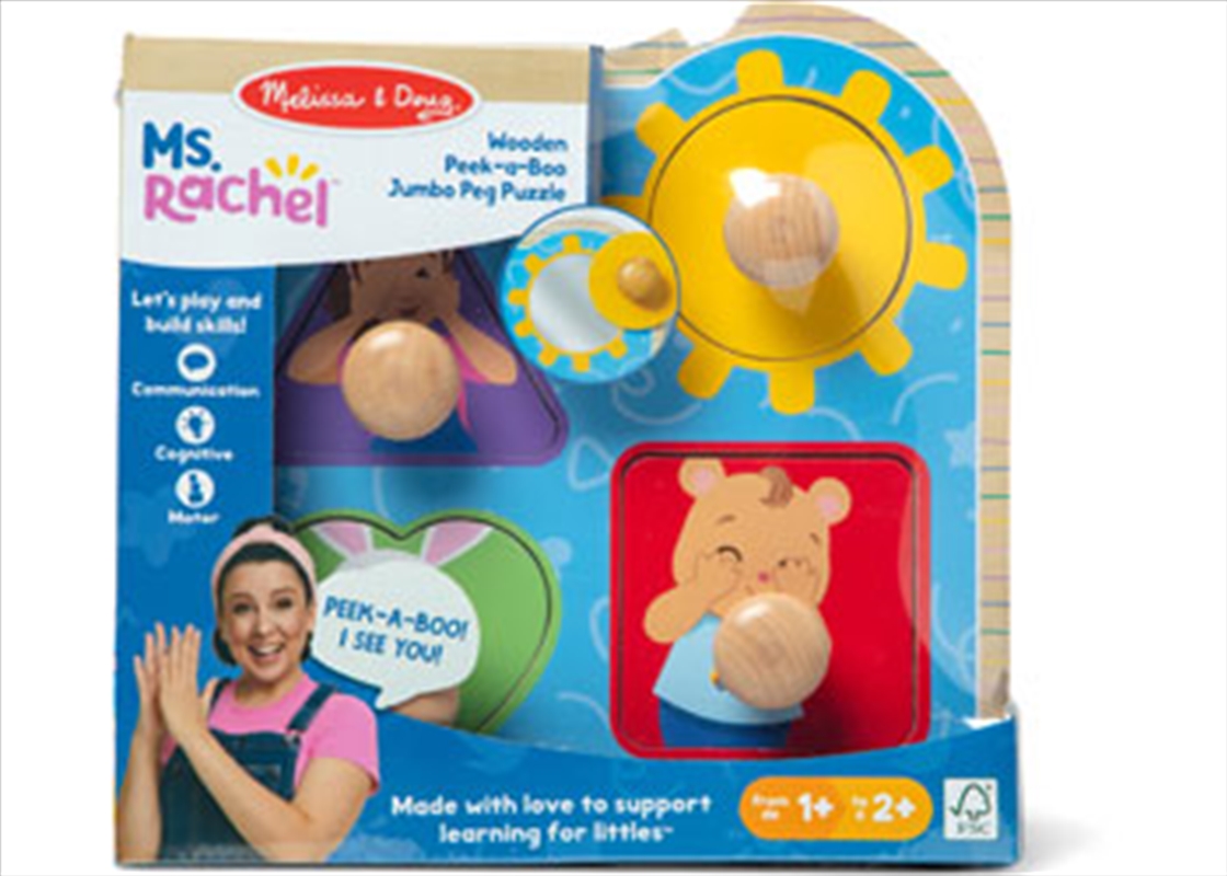 Ms. Rachel Jumbo Knob Puzzle/Product Detail/Toys