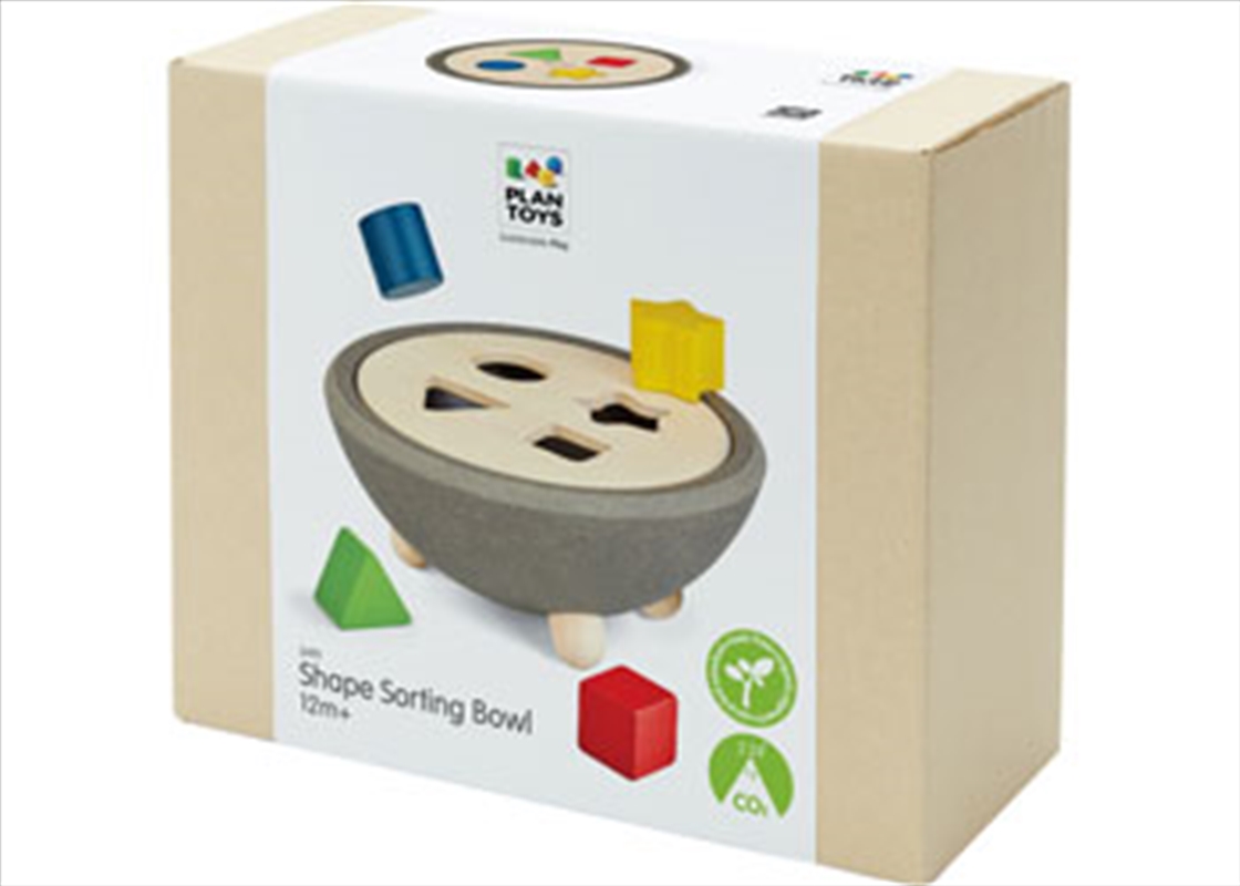 PlanToys - Shape Sorting Bowl/Product Detail/Toys