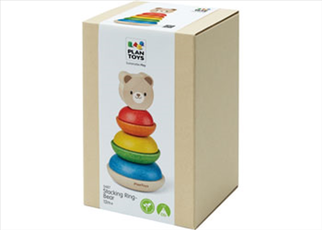 PlanToys - Stacking Ring - Bear/Product Detail/Toys