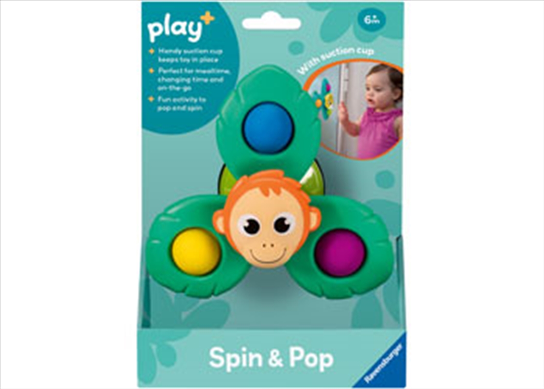 Play+ Spin & Pop: Monkey/Product Detail/Toys