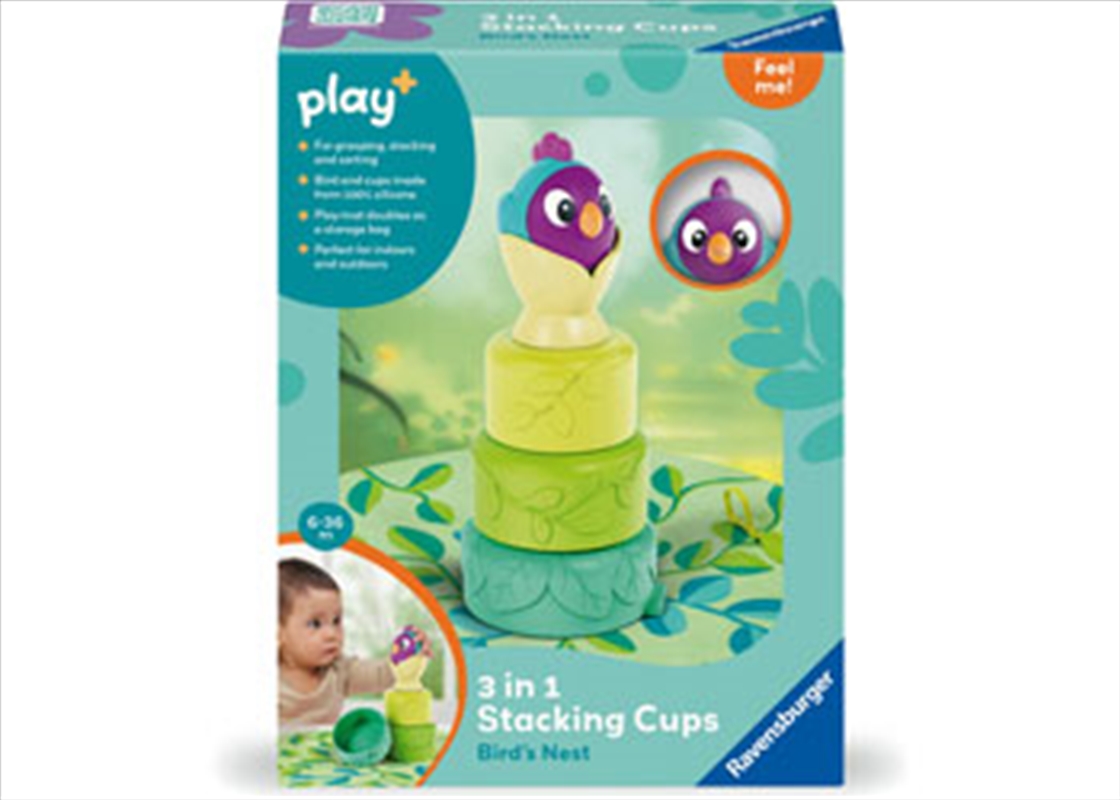 Play+ Stacking Cups: Bird's Nest/Product Detail/Toys