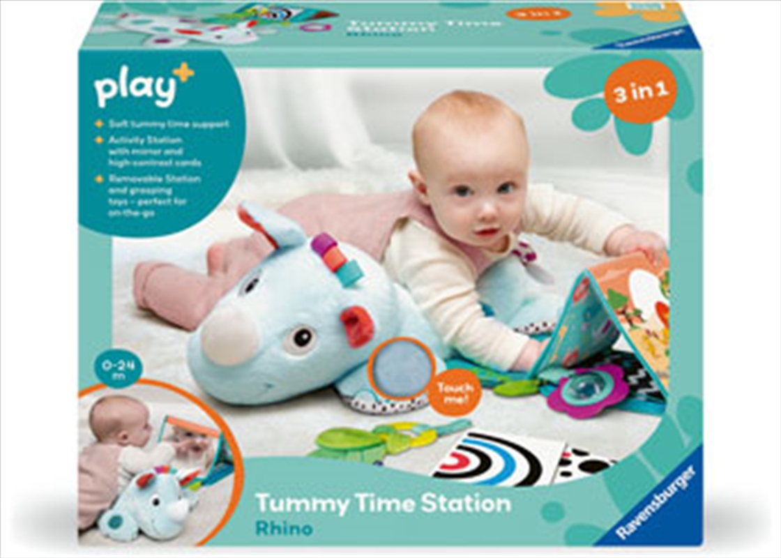 Play+ Tummy Time Activity Station: Rhino/Product Detail/Toys