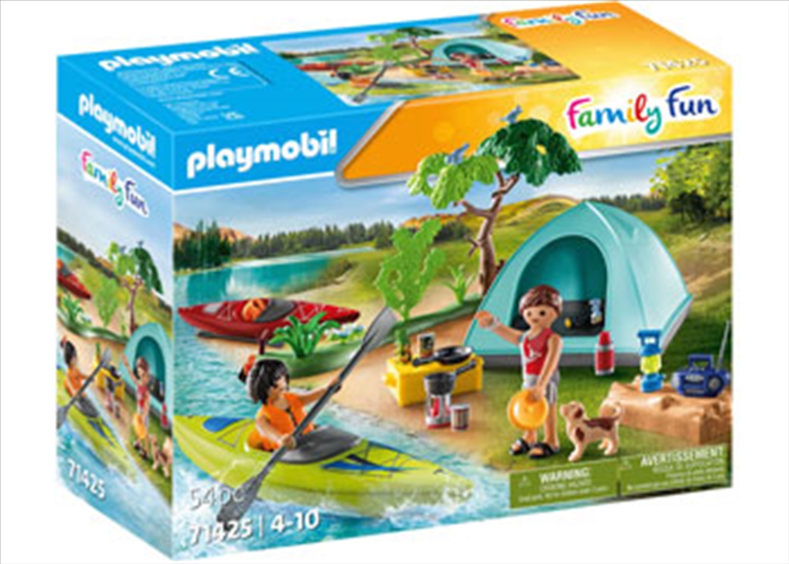 Playmobil - Camping with campfire/Product Detail/Toys