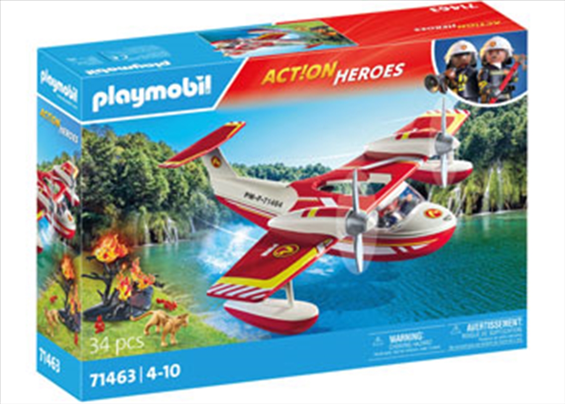 Playmobil - Firefighting plane with extinguishing/Product Detail/Toys