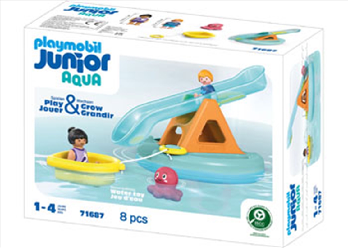 Playmobil - JUNIOR AQUA: Water Seesaw - Boat/Product Detail/Toys