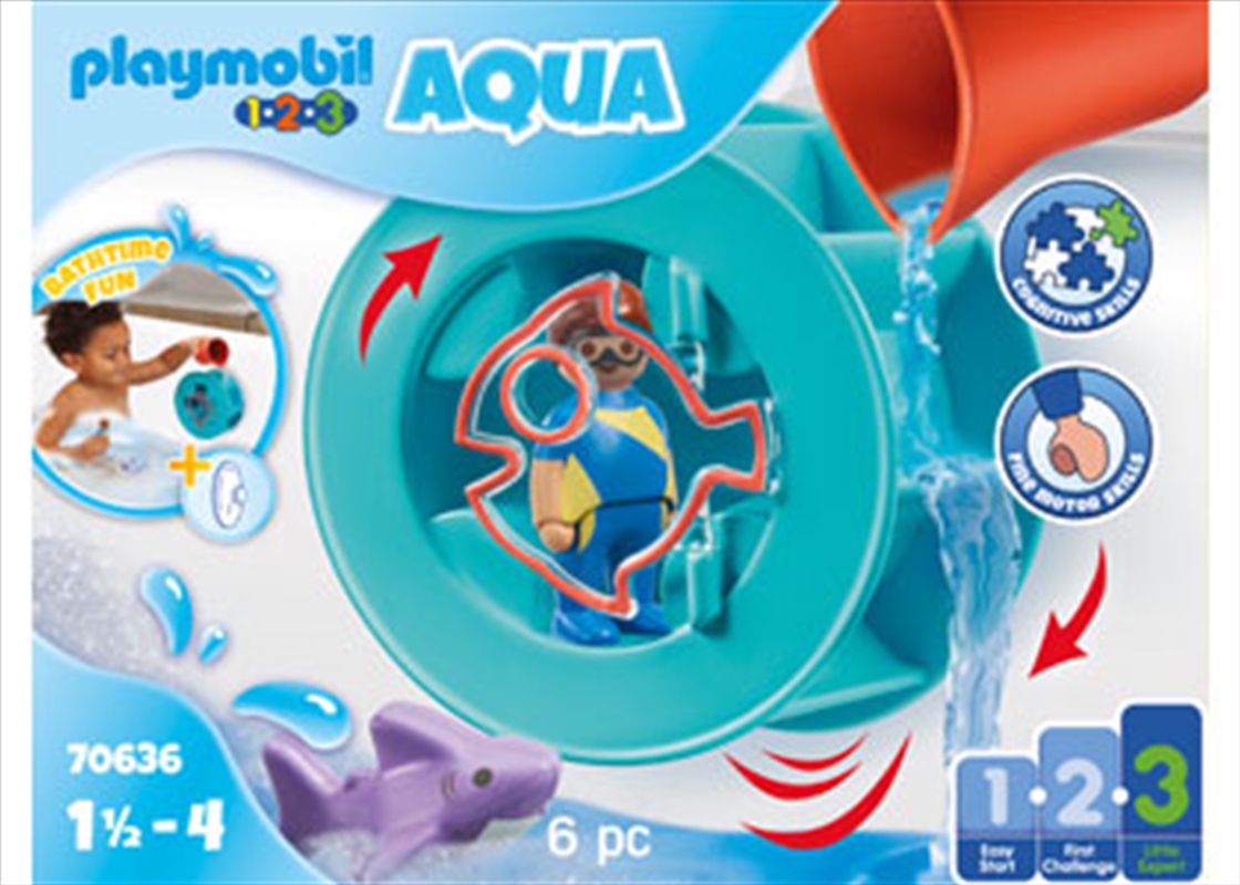 Playmobil - Water Wheel with Baby Shark/Product Detail/Toys