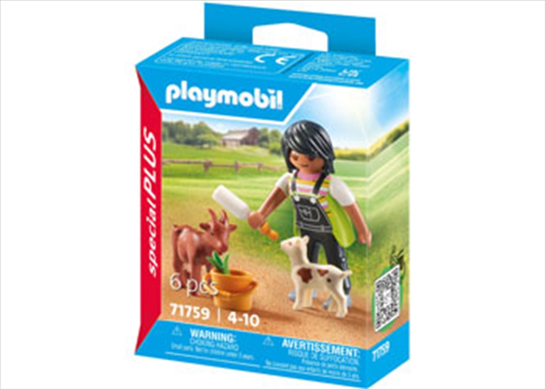 Playmobil - Woman with Goats/Product Detail/Toys