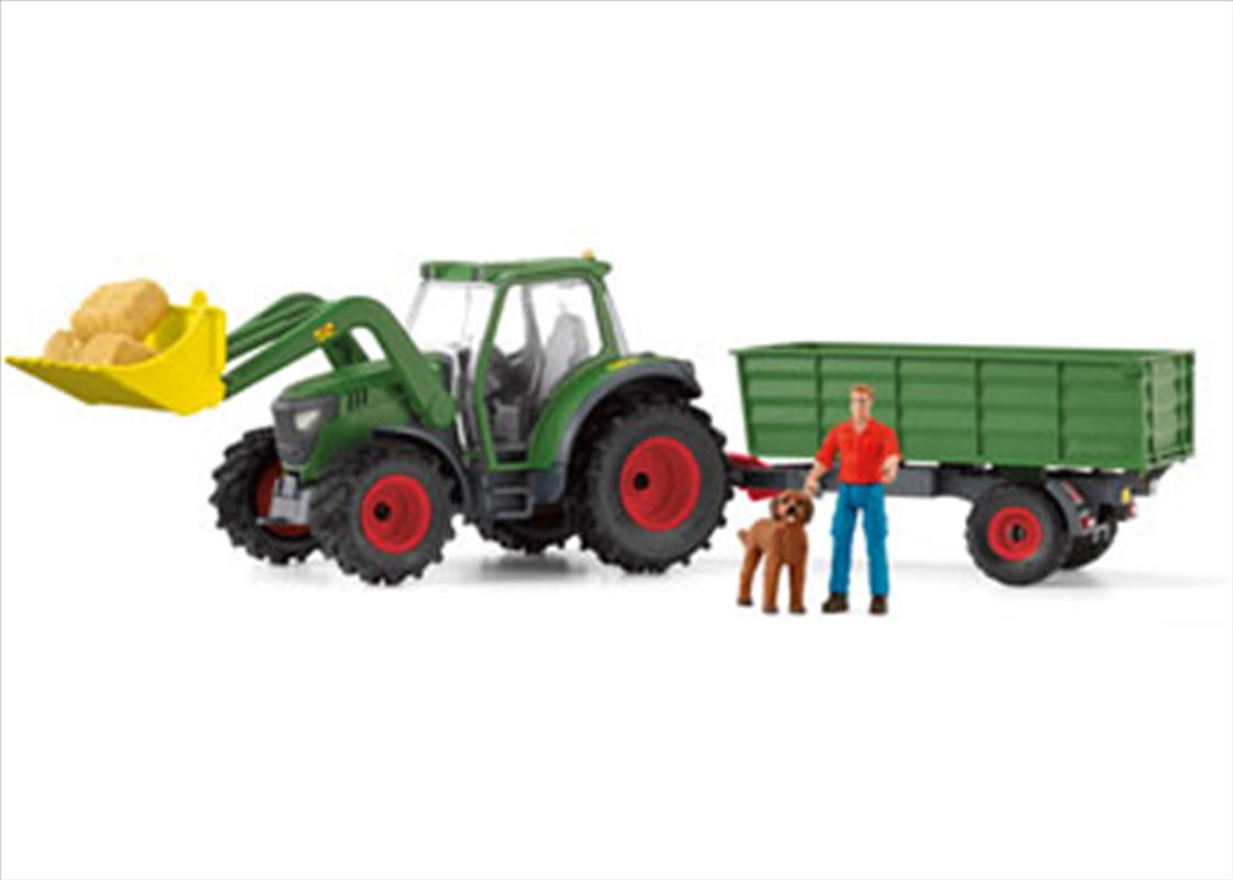 Schleich - Tractor with Trailer/Product Detail/Toys