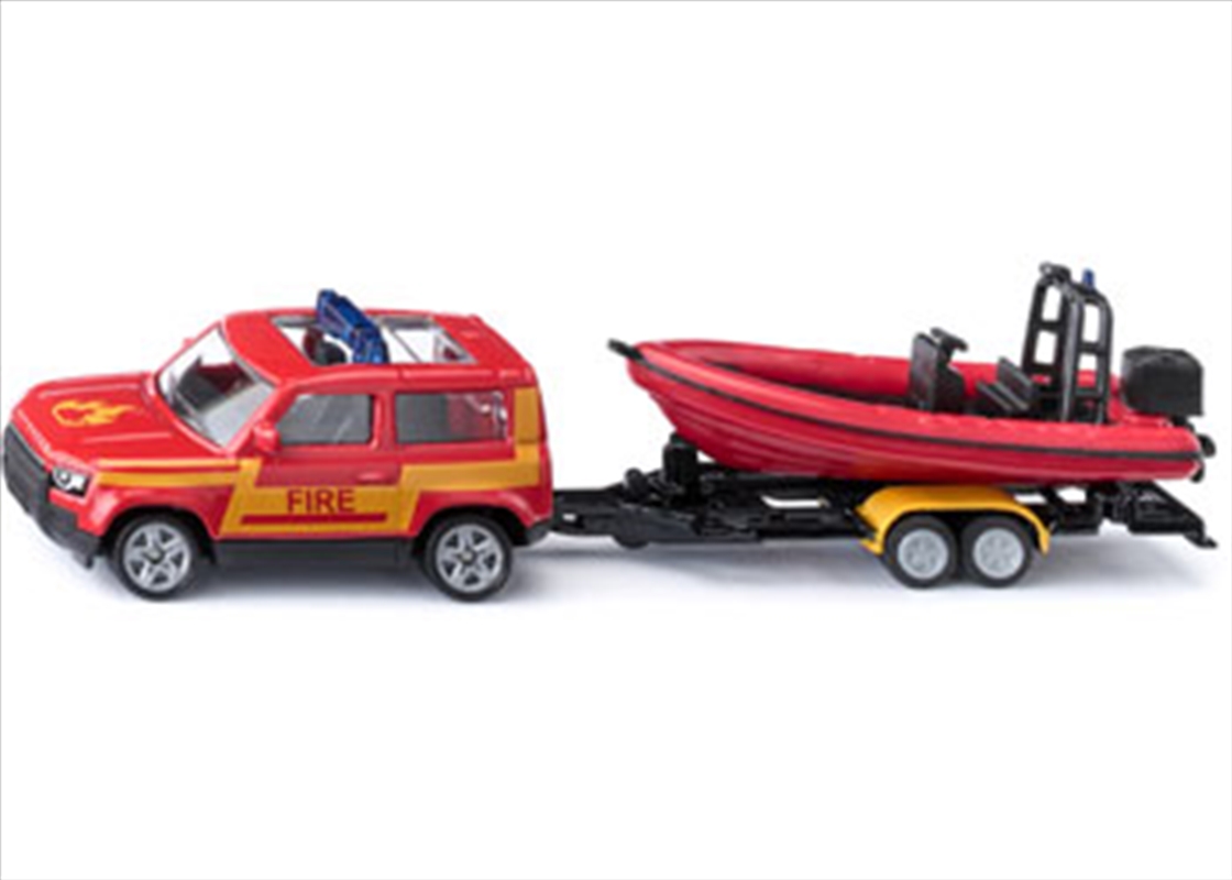 Siku - Land Rover Defender with Boat/Product Detail/Toys