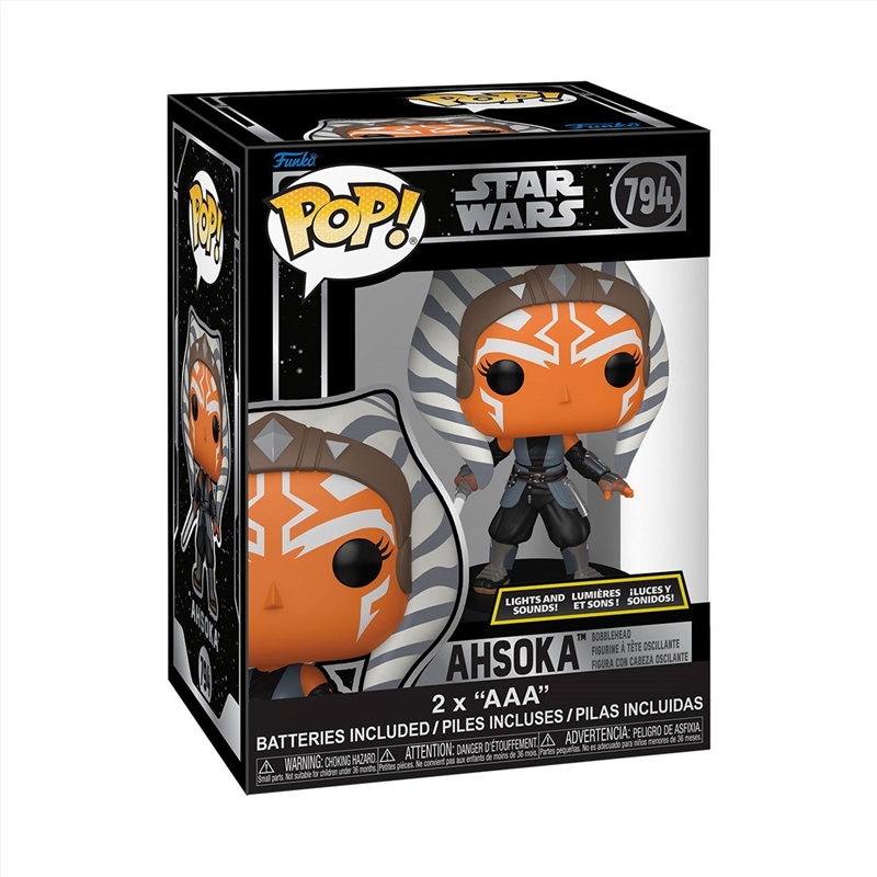 Star Wars - Ahsoka 6" Pop! Vinyl w/SFX/Product Detail/Large Pop Vinyl